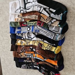 New Star Wars Socks - 10 pairs